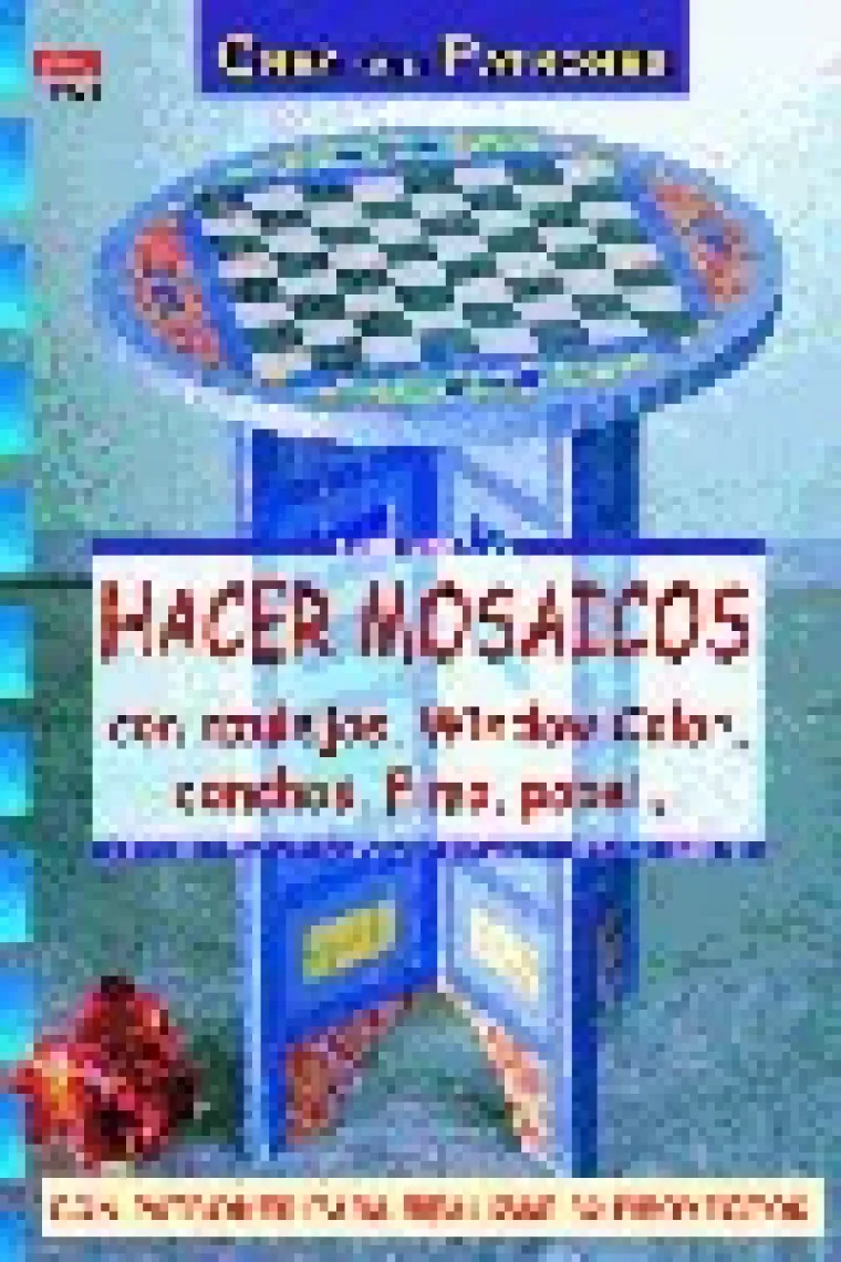 Serie Mosaico nº 2. HACER MOSAICOS CON AZULEJOS, WINDOW COLOR, CONCHAS, FIMO, PAPEL...
