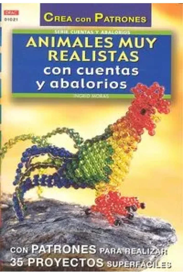 Serie Abalorios nº 21. ANIMALES MUY REALISTAS CON CUENTAS Y ABALORIOS