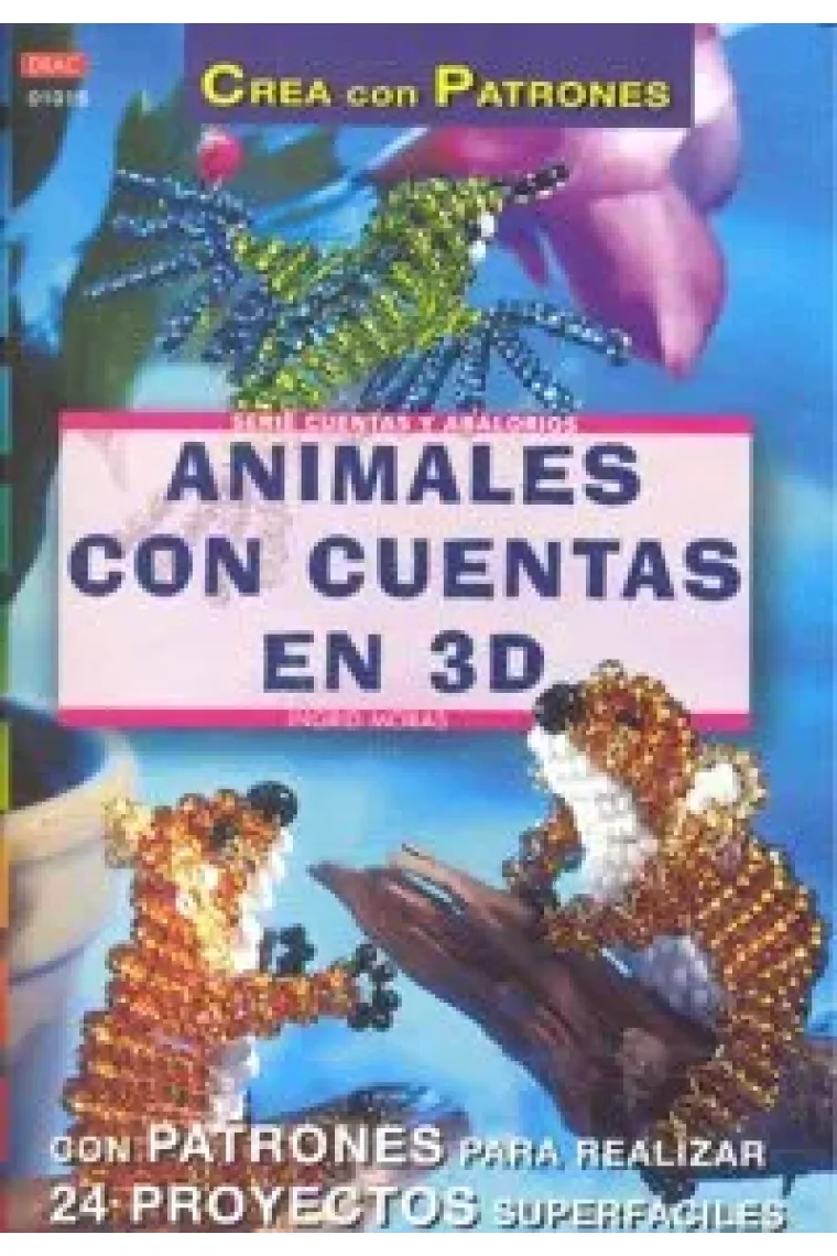 Serie Abalorios nº 15. ANIMALES CON CUENTAS EN 3D