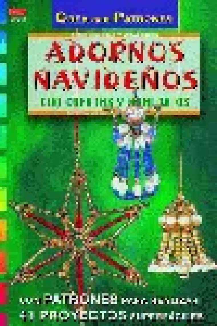 Serie Abalorios nº 13. ADORNOS NAVIDEÑOS CON CUENTAS Y ABALORIOS