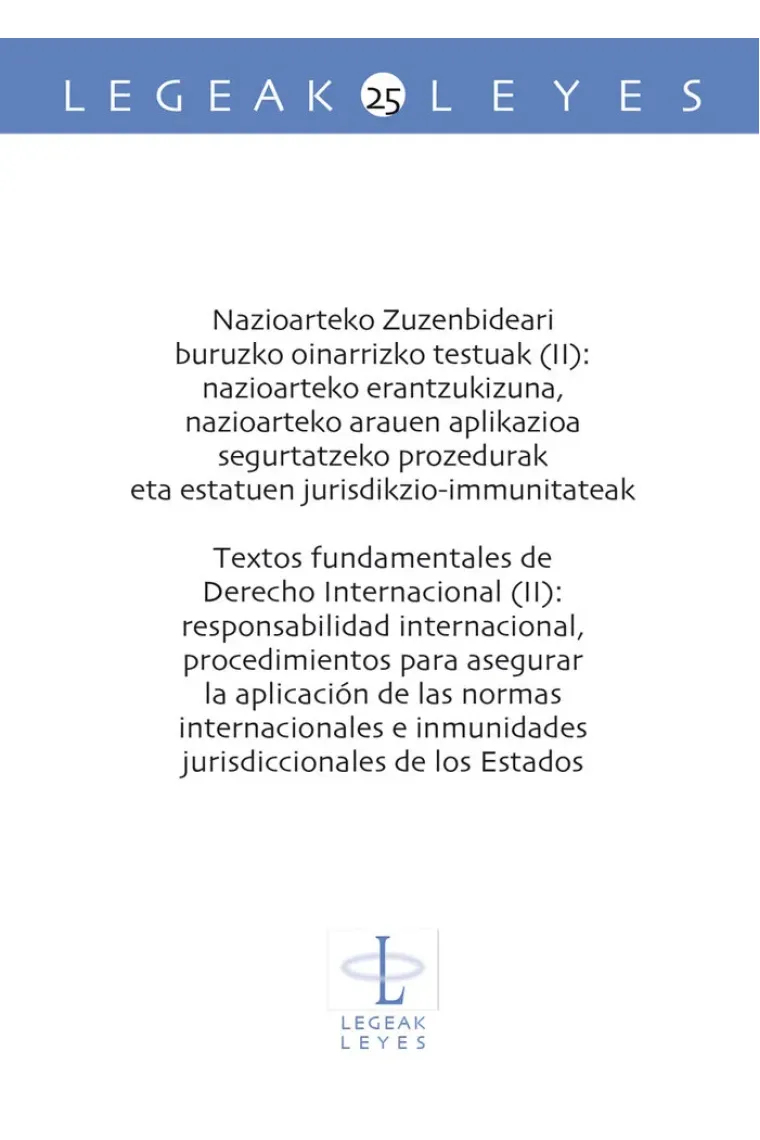 NAZIOARTEKO ZUZENBIDEARI BURUZKO OINARRIZKO TESTUAK (II) - T