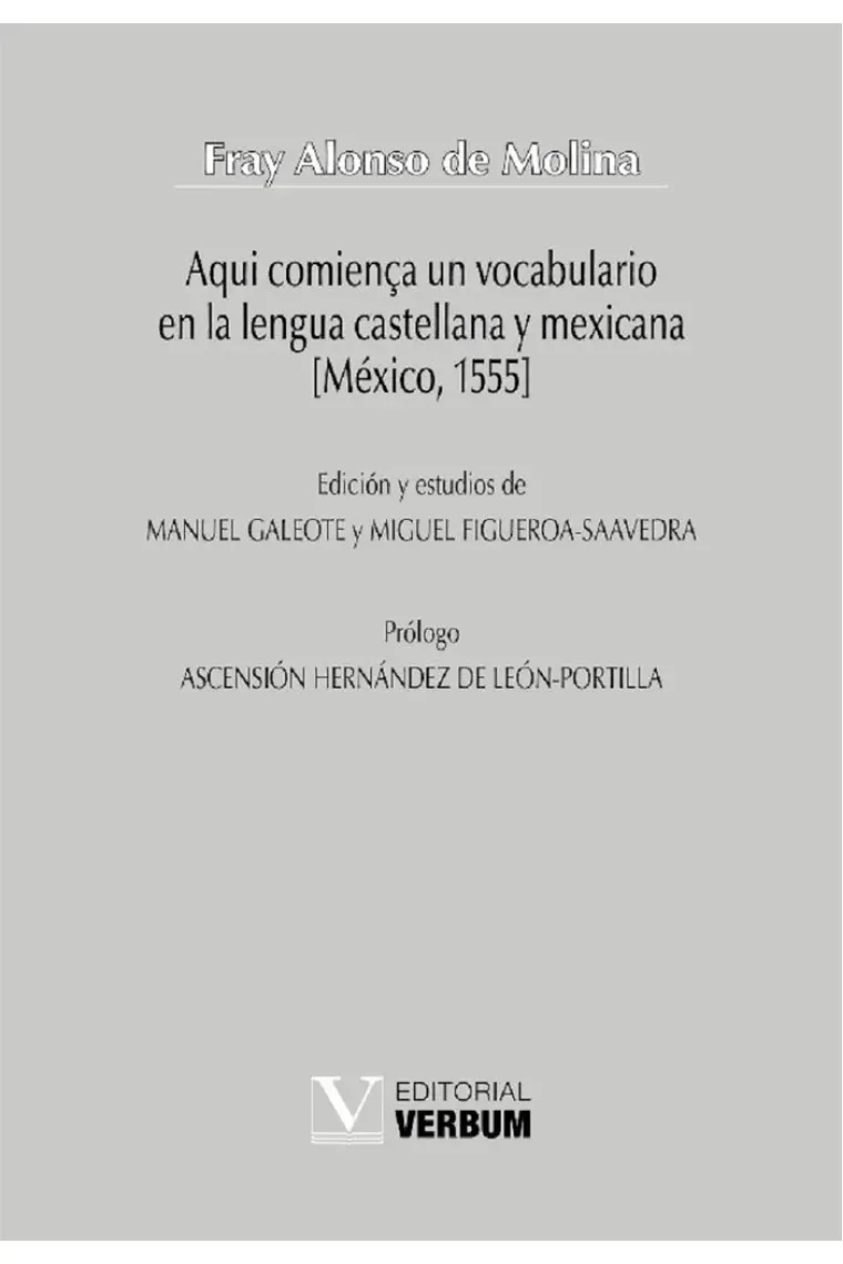 AQUI COMIENÇA UN VOCABULARIO EN LA LENGUA CASTELLANA Y MEXI