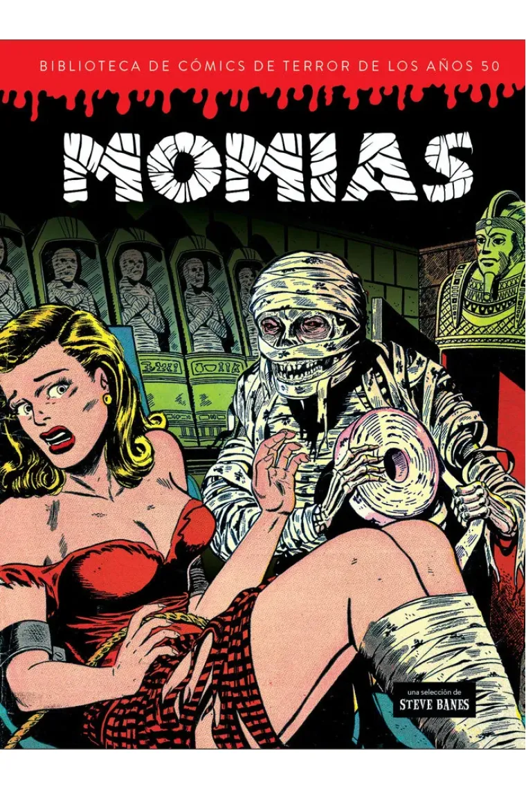 MOMIAS BIBLIOTECA COMICS DE TERROR AÑOS 50 VOLUMEN 4
