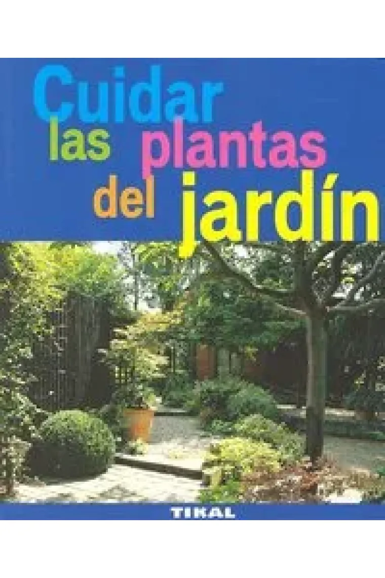 Cuidar las plantas del jardín
