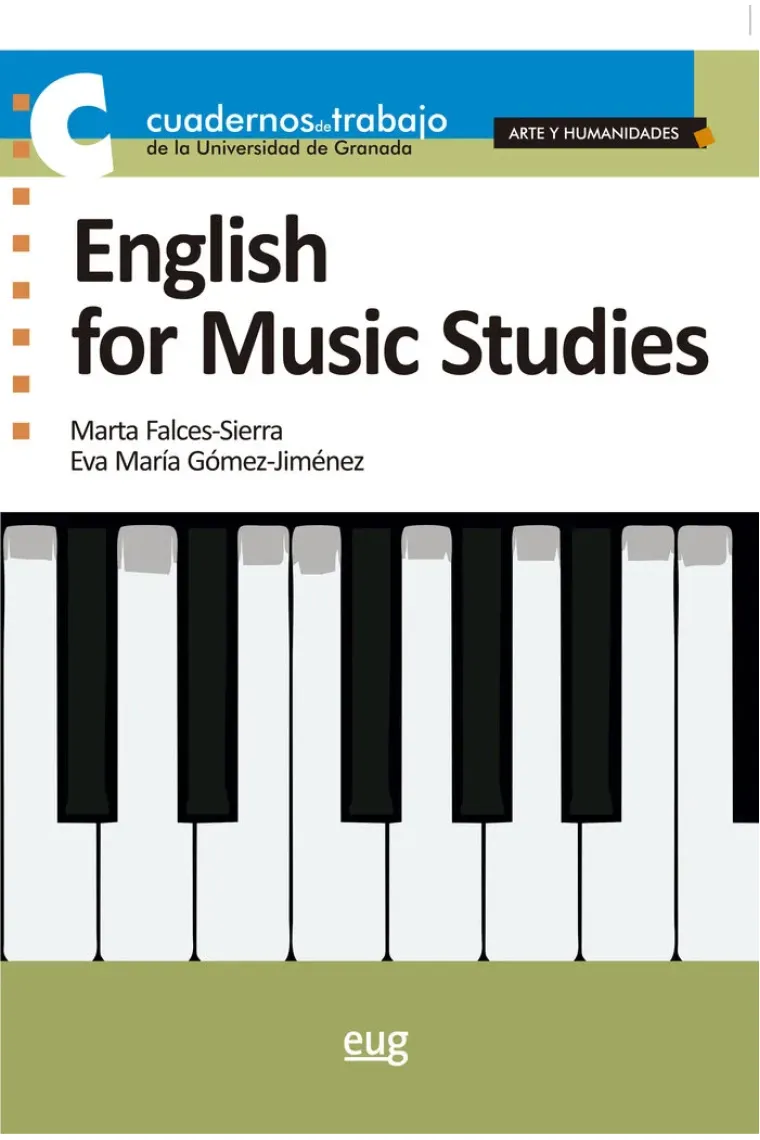 English for music studies (Inglés)