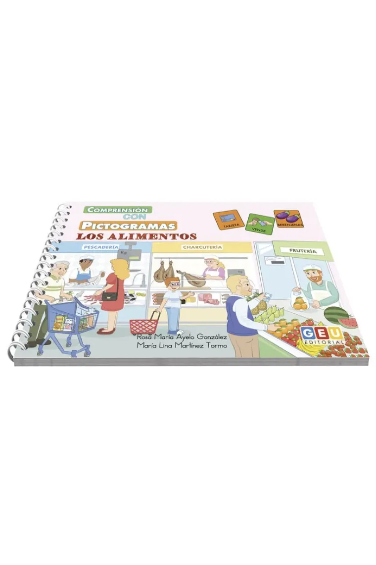 Comprensión con pictogramas. Los alimentos