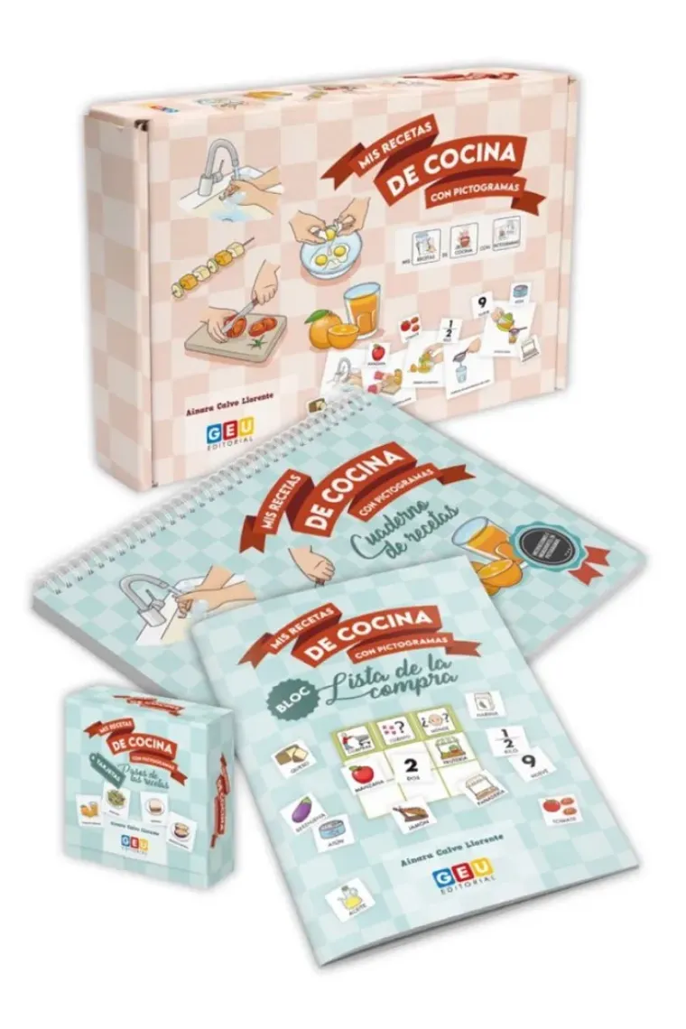 Mis recetas de cocina con pictogramas