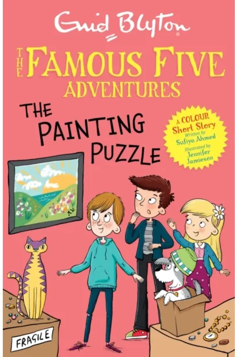 Famous Five Colour Short Stories: The Painting Puzzle (Inglés)