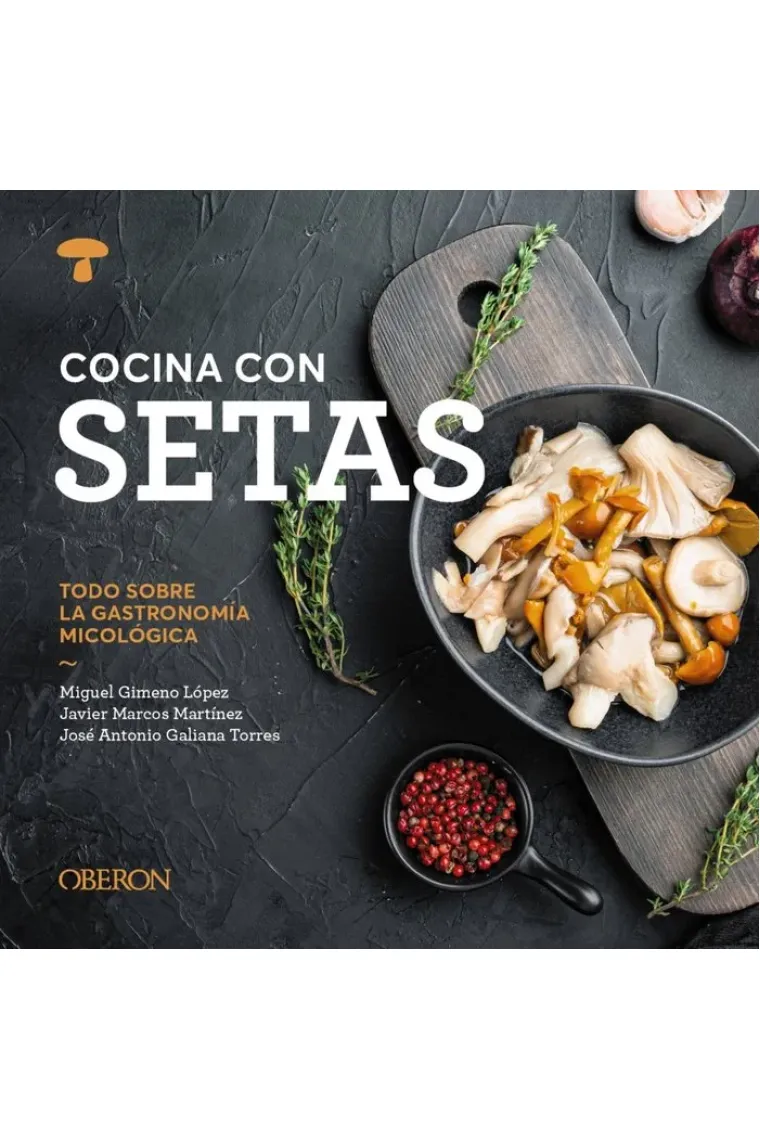 Cocina con setas
