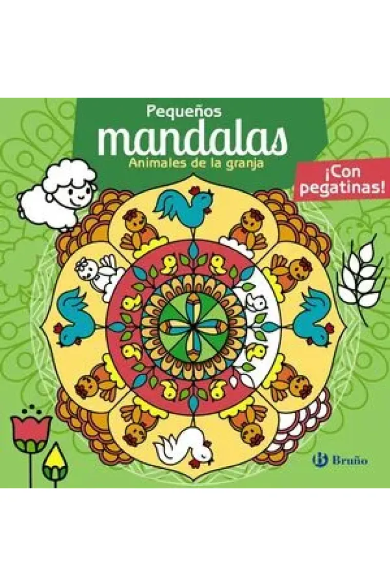 PEQUEÑOS MANDALAS ANIMALES DE LA GRANJA