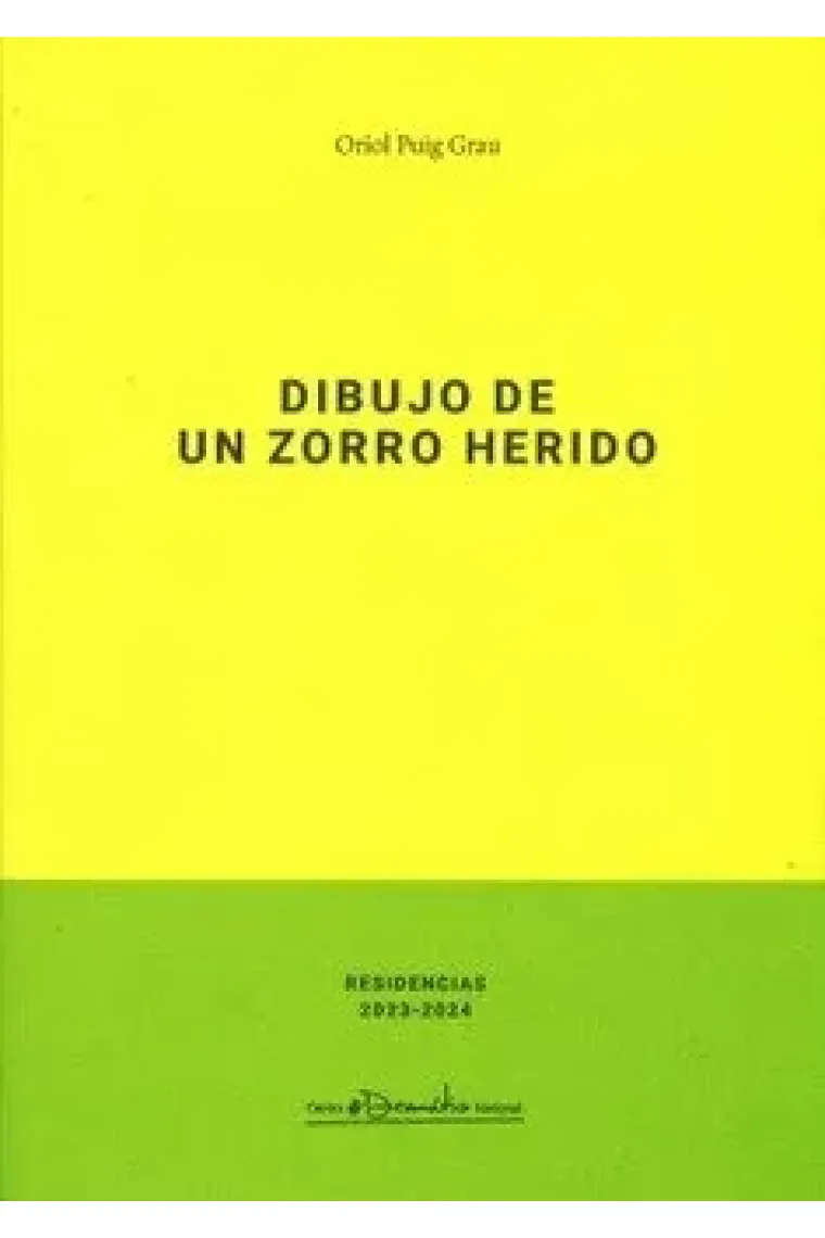 Dibujo de un zorro herido