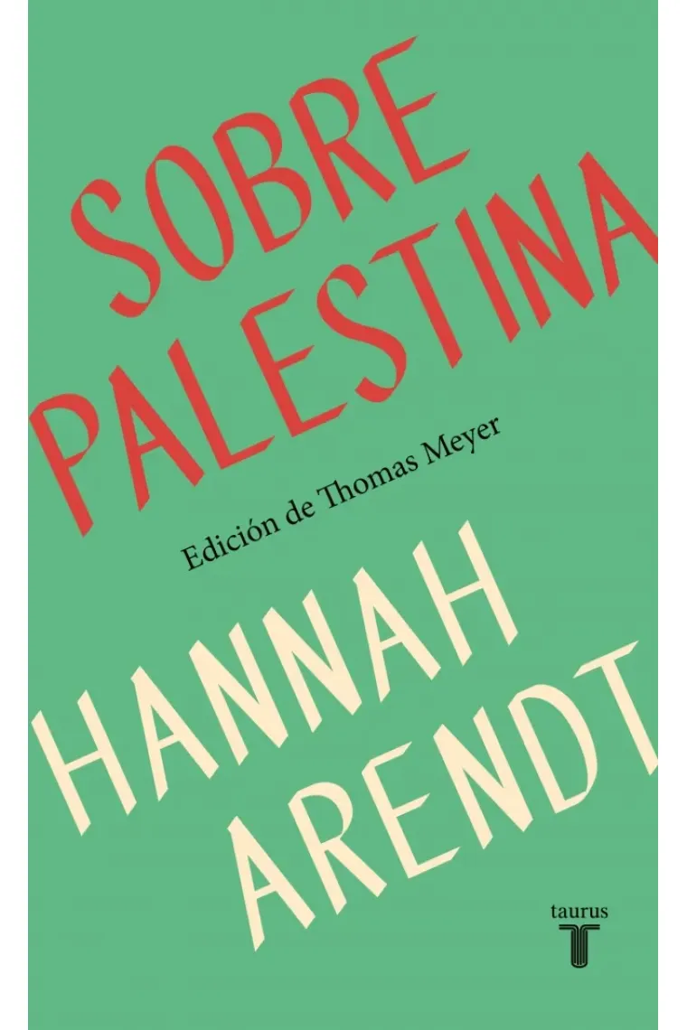 Sobre Palestina (Edición de Thomas Meyer)