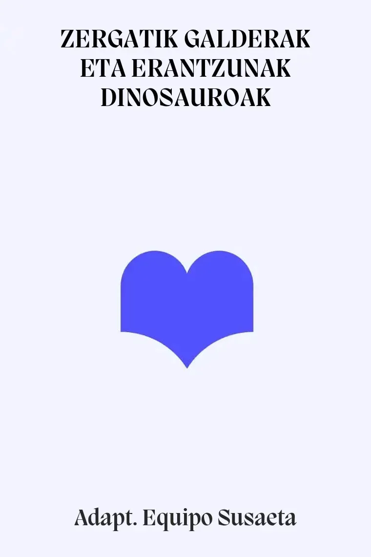ZERGATIK GALDERAK ETA ERANTZUNAK DINOSAUROAK