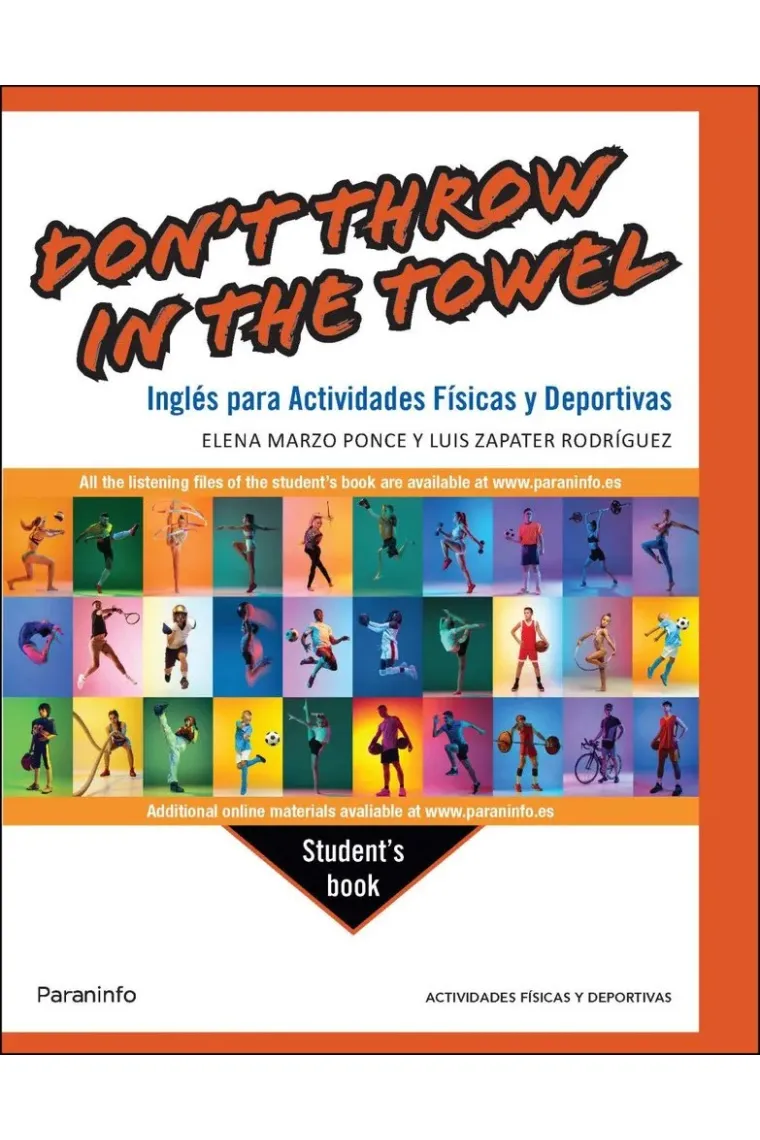 DON'T THROW IN THE TOWEL INGLES PARA ACTIVIDADES FISICAS Y
