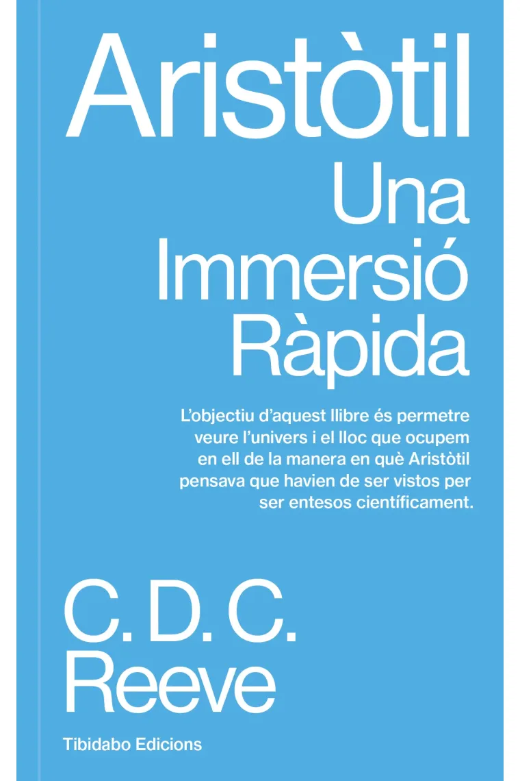 Aristòtil: Una Immersió Ràpida (Catalán)