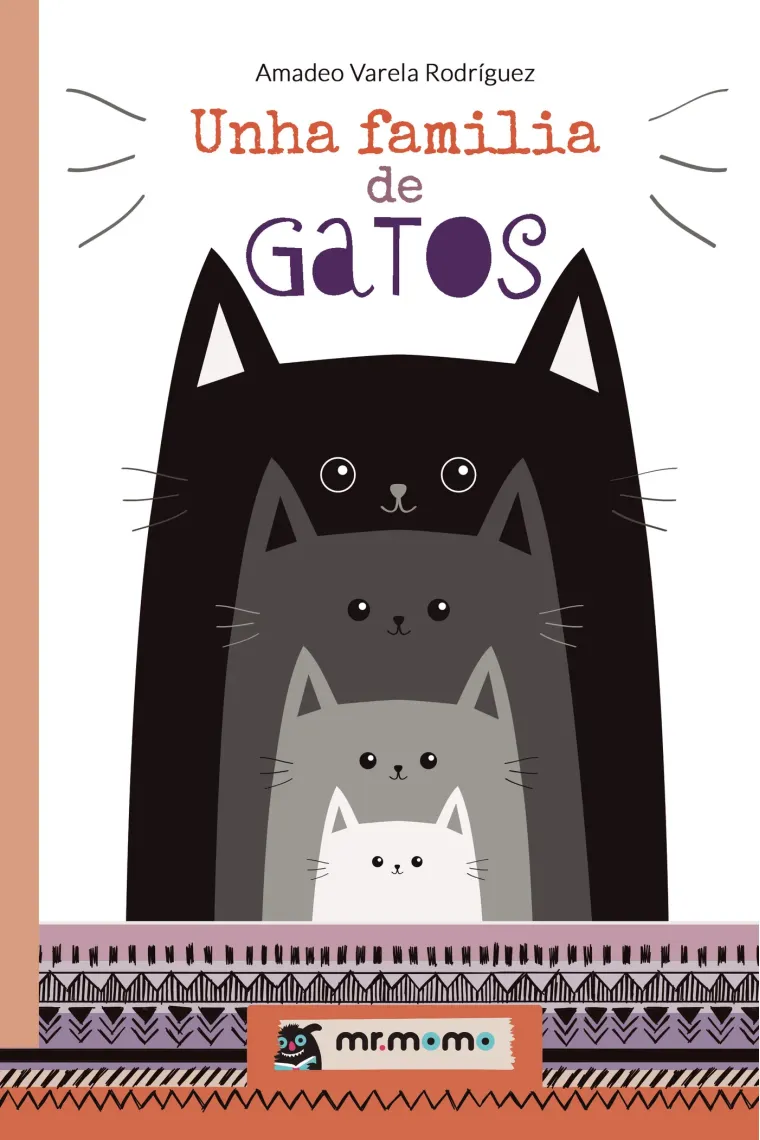 Unha familia de gatos (Gallego)