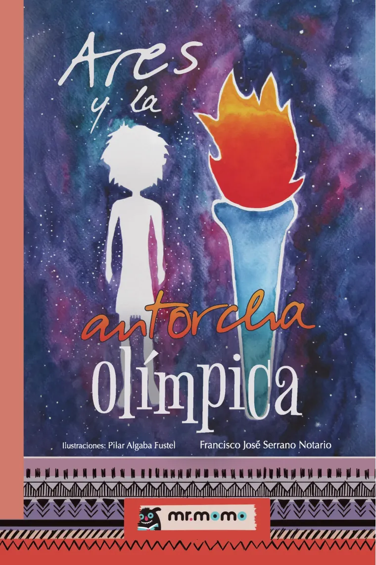 Ares y la antorcha olímpica