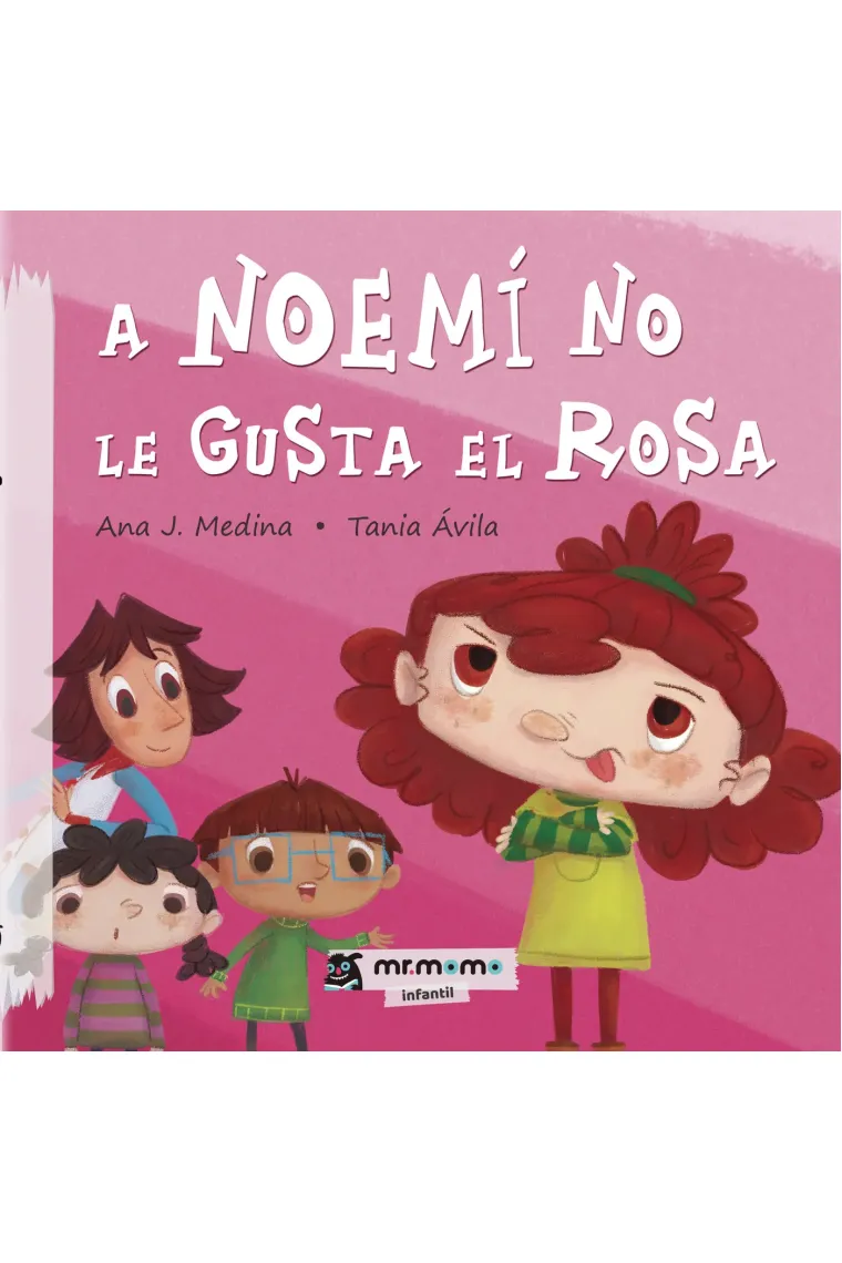 A Noemí no le gusta el rosa