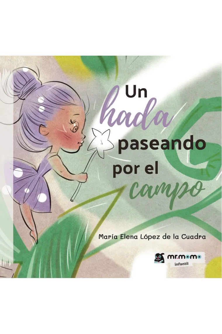 Un hada paseando por el campo