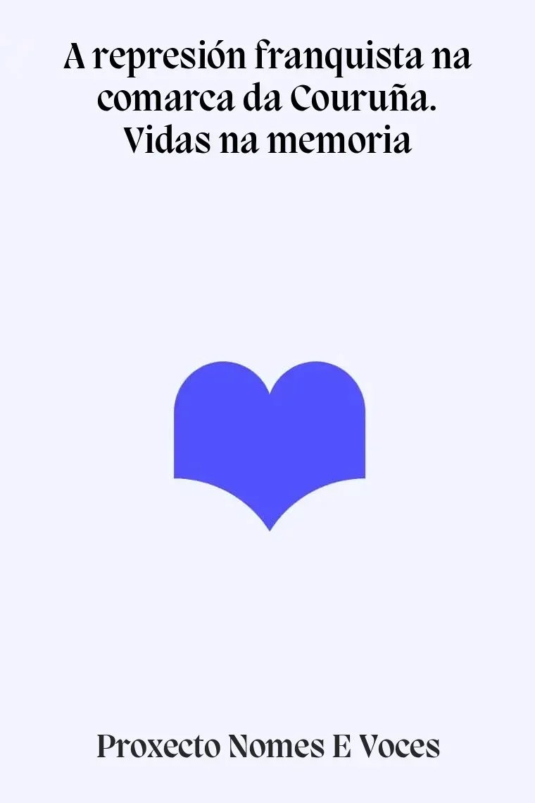 A represión franquista na comarca da Couruña. Vidas na memoria (Gallego)