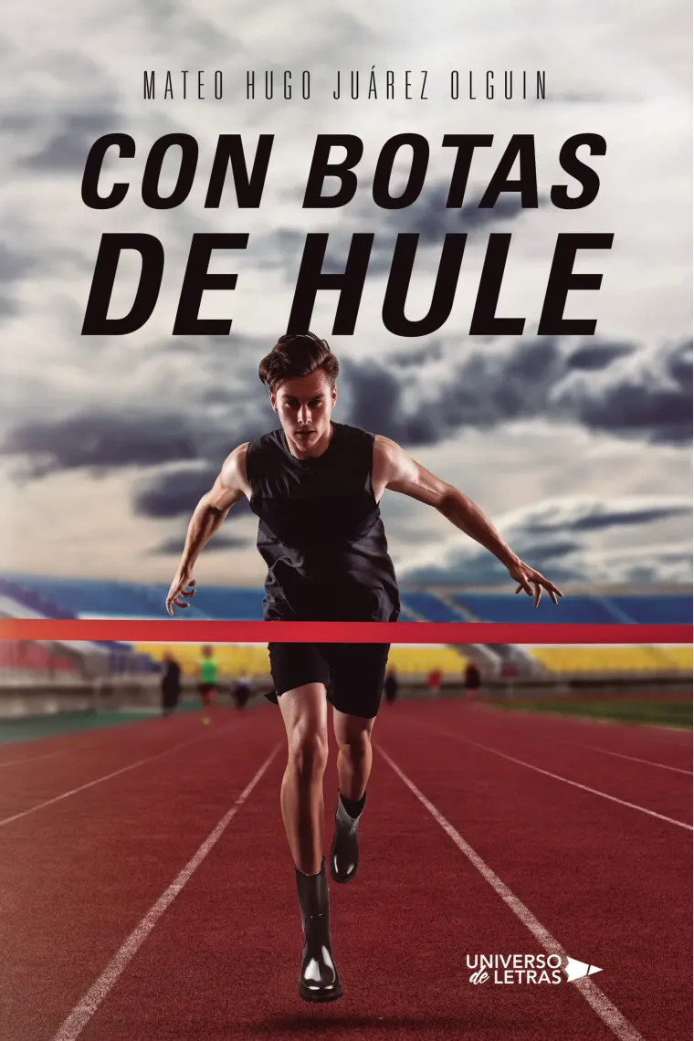 Con botas de hule