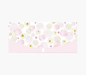 PICTURA TARJETA MONEY CARDS - 21.3X9.6CM - DISEñO ELEGANTE DE CIRCULOS - INCLUYE SOBRE BLANCO - CERTIFICACION FSC