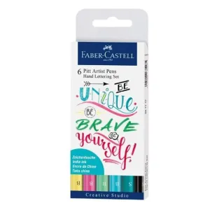 ROTULADOR FABER CASTEL PITT ART /6UDS