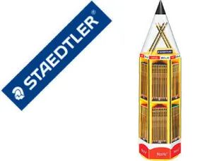 LAPICES DE GRAFITO STAEDTLER NORIS 120 EXPOSITOR GIRATORIO FORMA LAPIZ DE 48 DOCENAS GRADUACIONES SURTIDAS