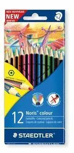 LAPIZ NORIS COLOUR 185 12 COLORES SURTIDOS