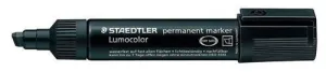 MARCADOR PERMANENTE STAEDTLER 385 LUMOCOLOR BISELADO NEGRO