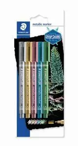 MARCADOR STAEDTLER METALIZADOS 8323 5 UDS
