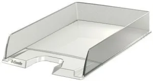 ESSELTE EUROPOST BANDEJA PORTADOCUMENTOS - PLASTICO TRANSPARENTE - FORMATO VERTICAL - A4 - COLOR CRISTAL