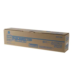 KONICA MINOLTA DR316 COLOR TAMBOR DE IMAGEN ORIGINAL - DR316CMY/AAV70TD (DRUM)