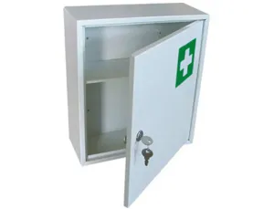 BOTIQUIN Q-CONNECT METALICO VACIO PRIMEROS AUXILIOS 316X360X100 MM