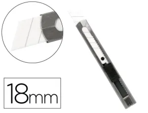 CUTER METALICO Q-CONNECT XD-C78 CUCHILLA ANCHA DE CERAMICA 155X20X18 MM