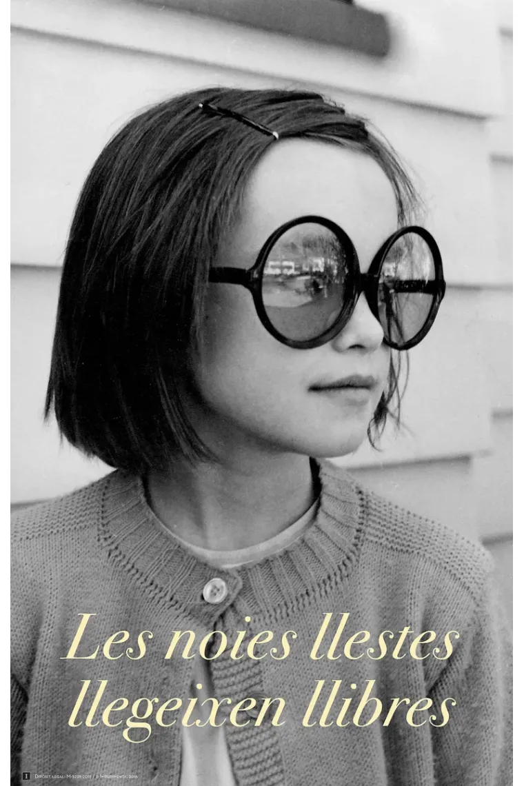 Cartell IMPEDIMENTA "Les noies llestes llegeixen llibres" (Catalán)