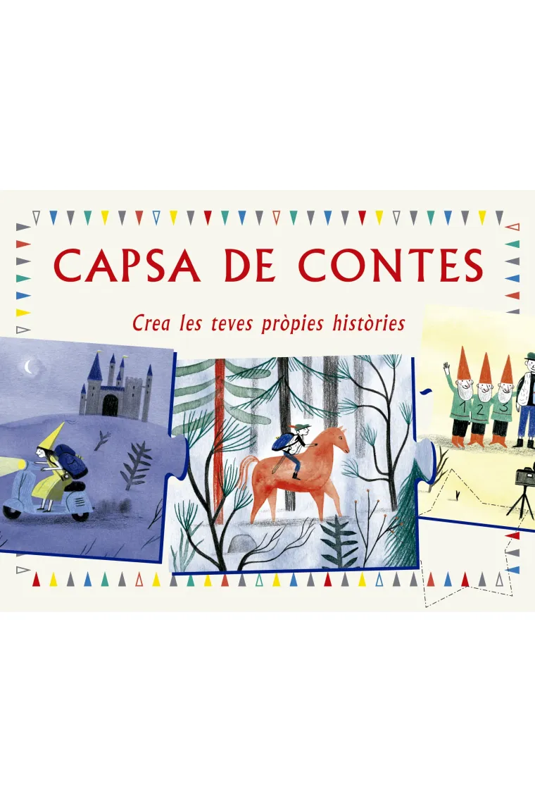 Capsa de contes. Crea les teves pròpies històries (Catalán)