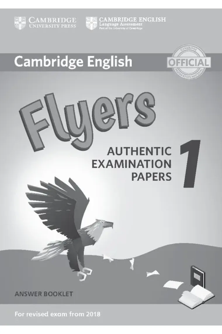 Cambridge English Young Learners 1 for Revised Exam from 2018 Flyers Answer Booklet (Inglés)