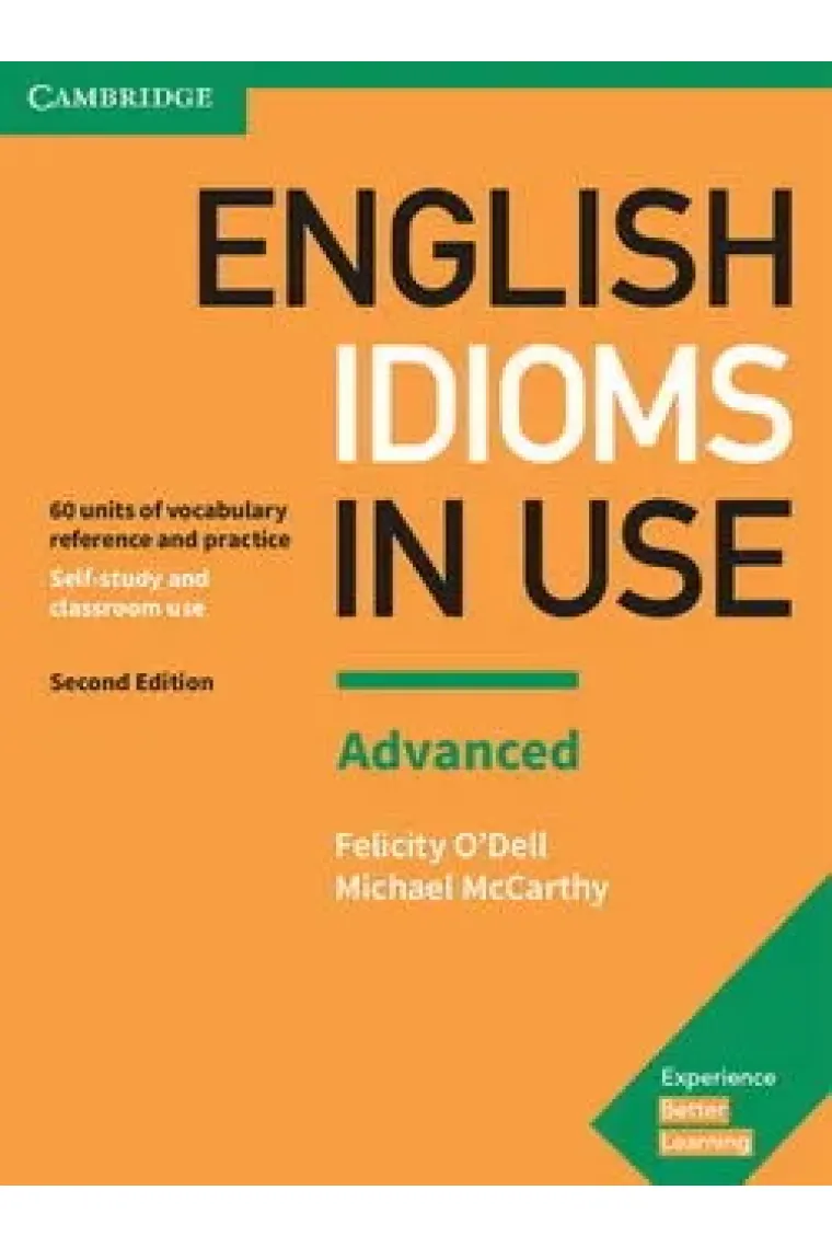 English Idioms in Use Advanced Book with Answers 2nd Edition (Inglés)