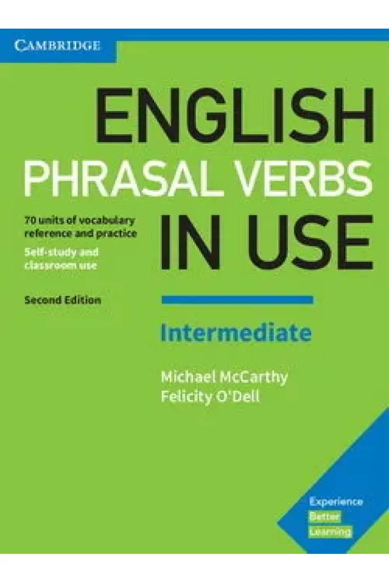 English Phrasal Verbs in Use Intermediate Book with Answers 2nd Edition (Inglés)