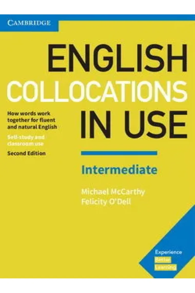 English Collocations in Use Intermediate Book with Answers 2nd Edition (Inglés)