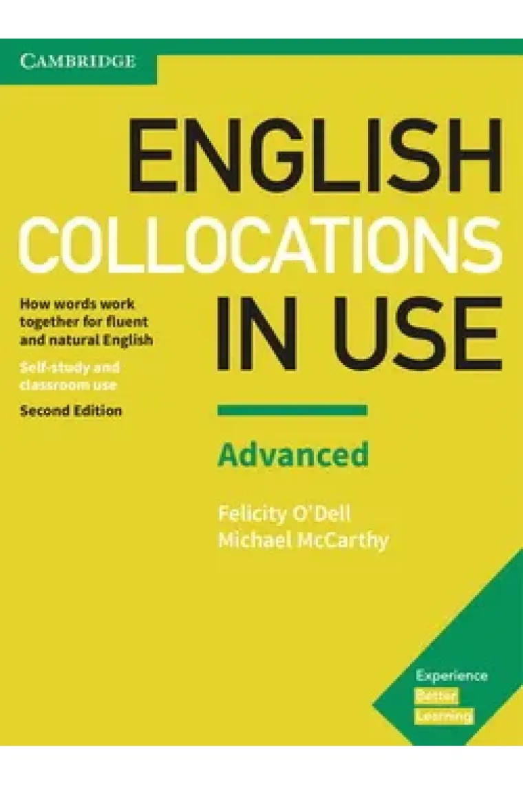 English Collocations in Use Advanced Book with Answers 2nd Edition (Inglés)