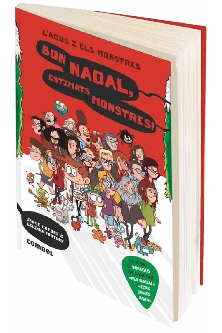 Bon Nadal, estimats monstres! (Agus i els monstres 9) (Catalán)