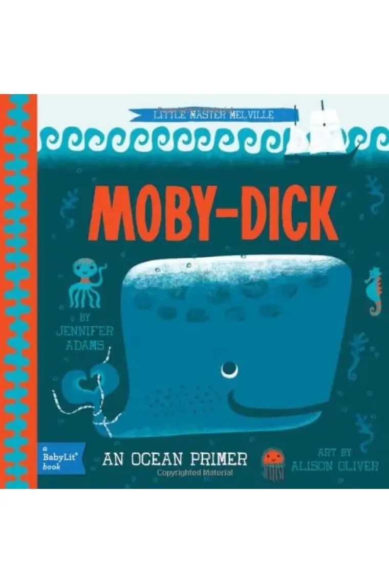 Little Master Melville: Moby-Dick: A Babylit Ocean Primer (Babylit Books) (Inglés)