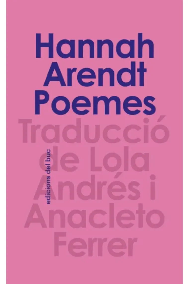Poemes (Edició Bilingüe Alemany-Català) (Catalán, Alemán)