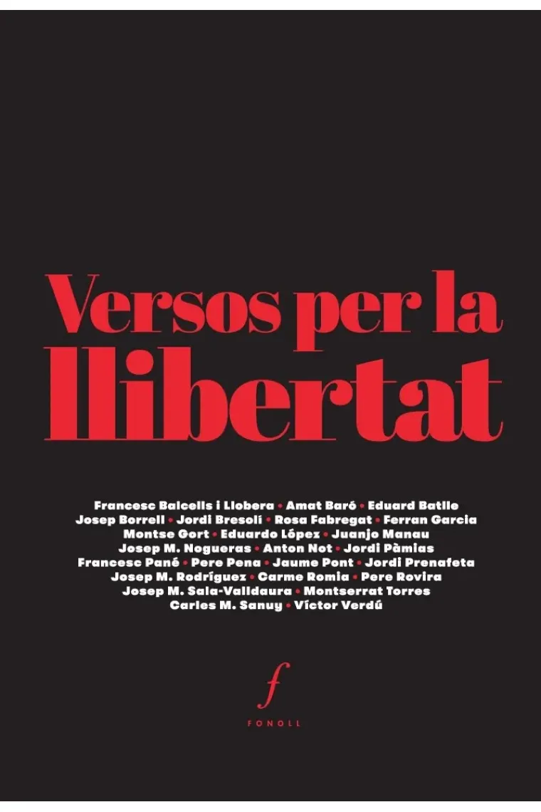 Versos per la llibertat (Catalán)