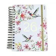 MOOVING AGENDA 2026 ANUAL 16,5X22 DXP FLORAL 1414241