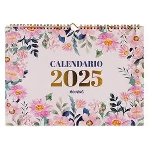 MOOVING CALENDARIO 2026 35X25 FLORAL 1420241