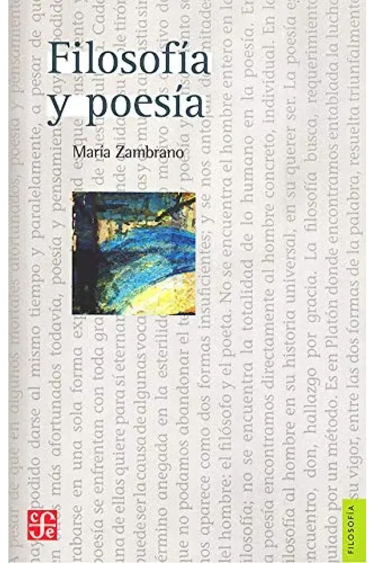 Filosofía y poesía (Nueva edición)