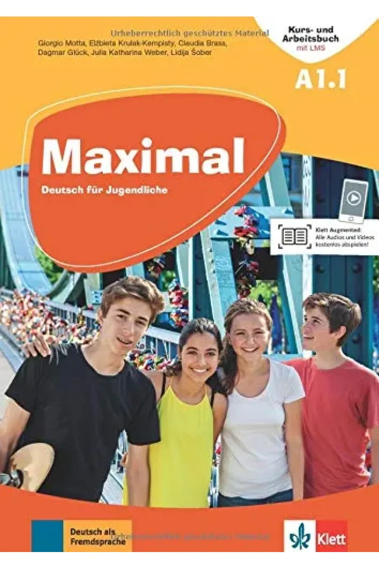 Maximal A1.1. Kurs- und Arbeitsbuch mit Audios und Videos + Lizenzcode (Alemán)
